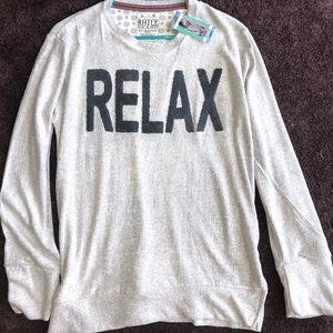 Bath towel material grey Crewneck